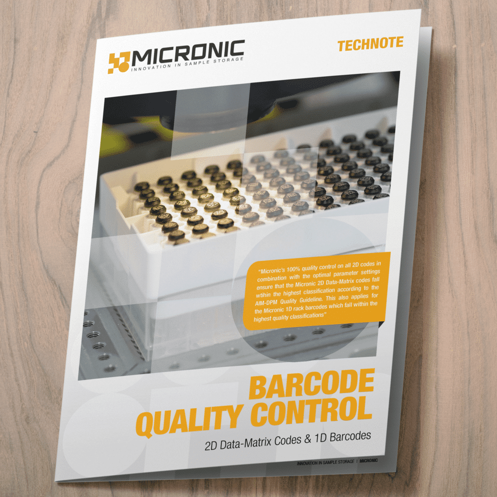 Barcode Quality Control - NBS Scientific DK